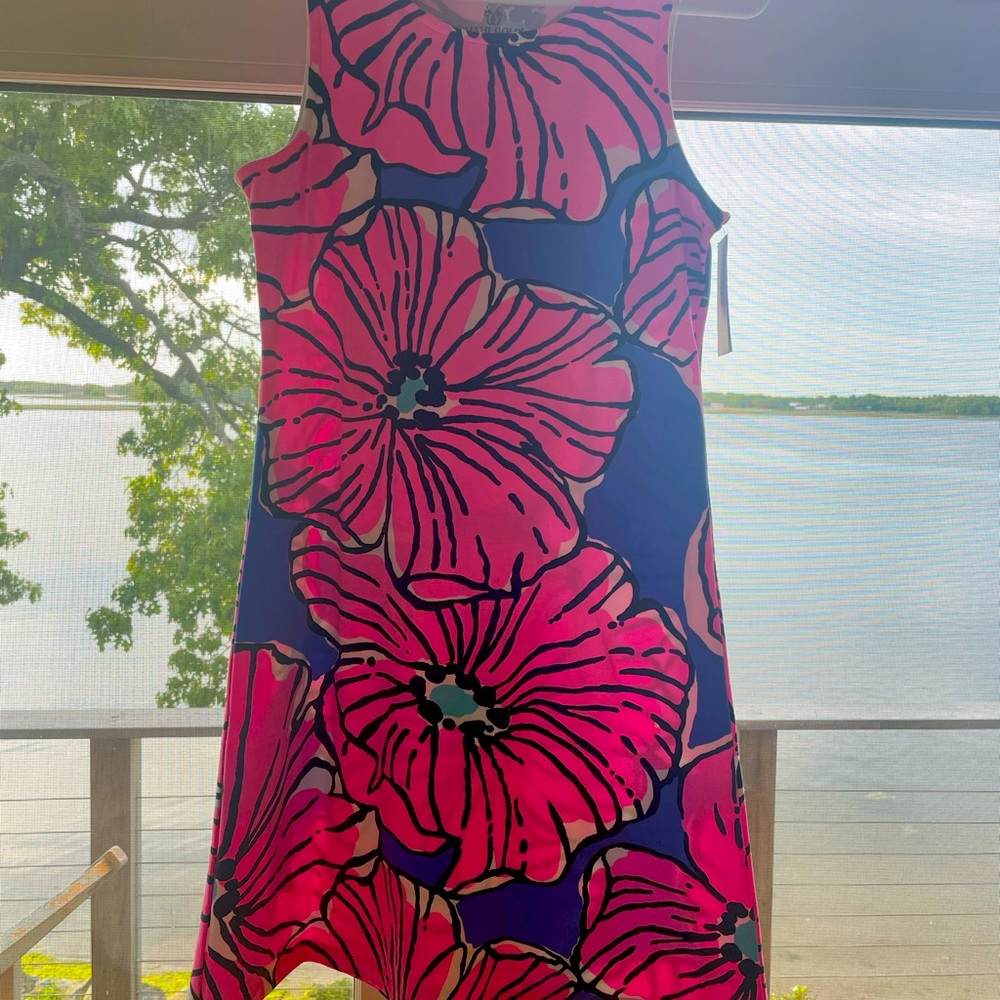 Mahi Gold NWT size M sleeveless cotton stretch dress